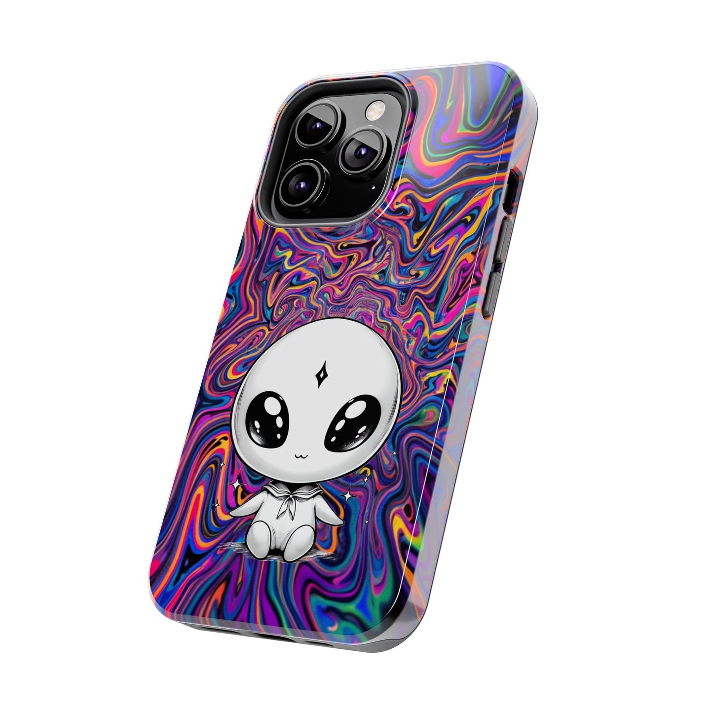 Kawaii Alien (Tough iPhone Case)