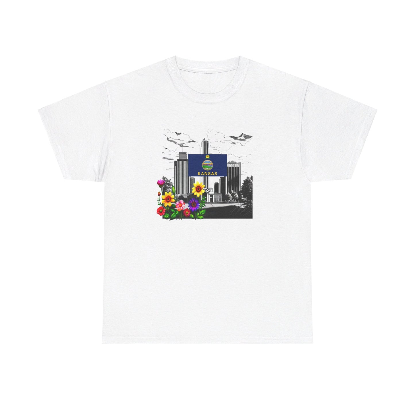 W Kansas Wansas (Unisex Heavy Cotton Tee)