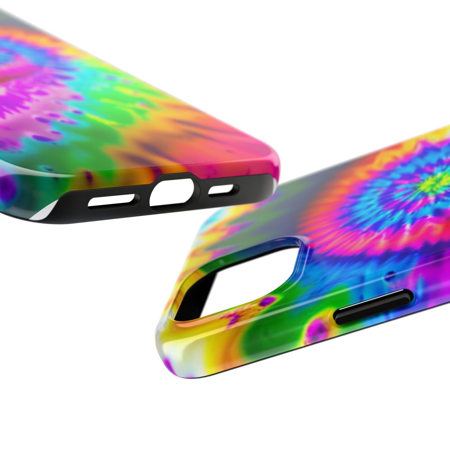 W Tie-Dye Wie-Wye (Tough iPhone Case)
