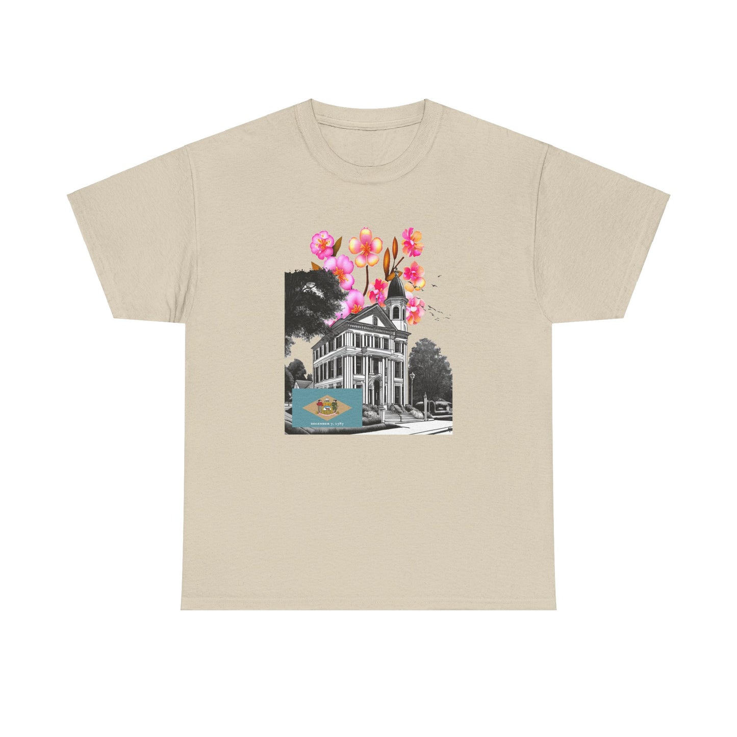 W Delaware Welaware (Unisex Heavy Cotton Tee)