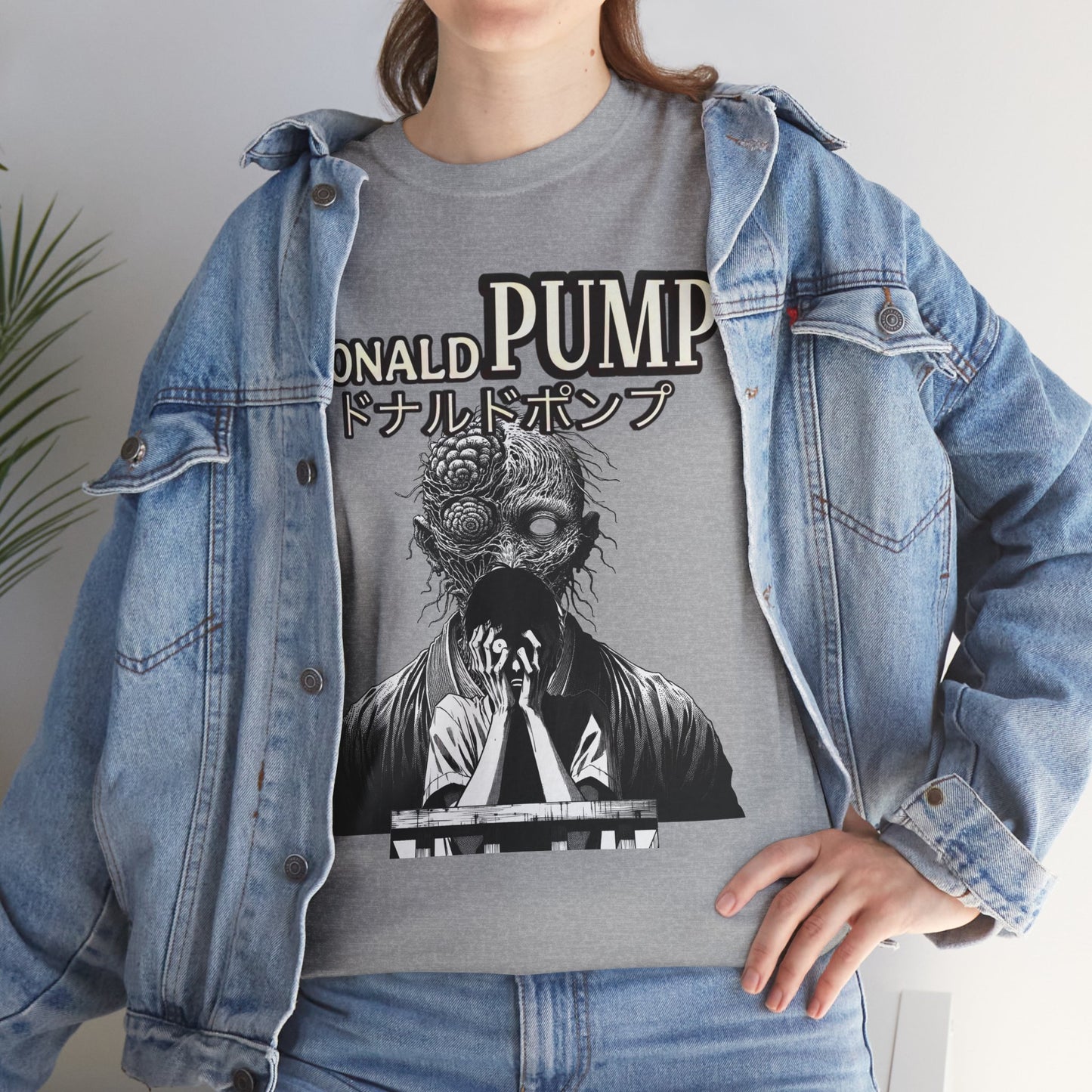 Donald Pumpドナルドポンプ Unisex Heavy Cotton Tee