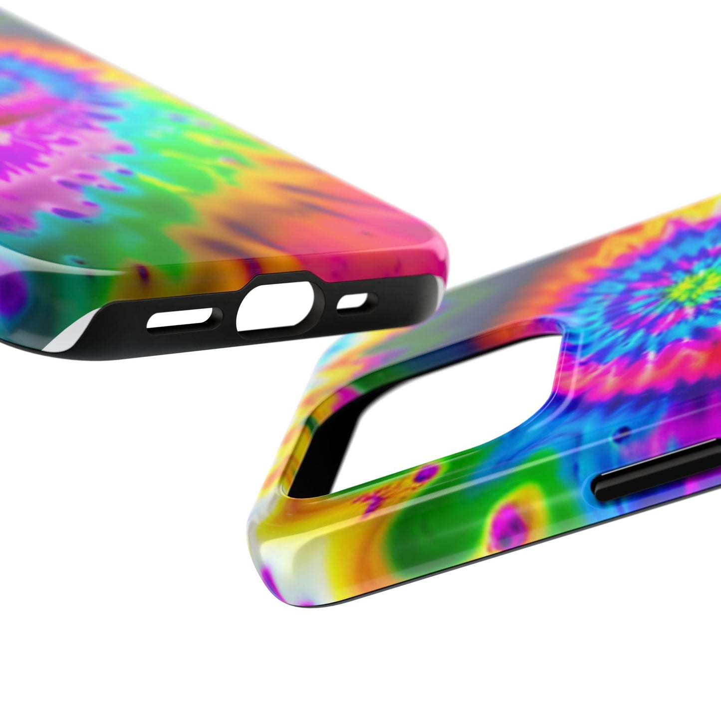 W Tie-Dye Wie-Wye (Tough iPhone Case)