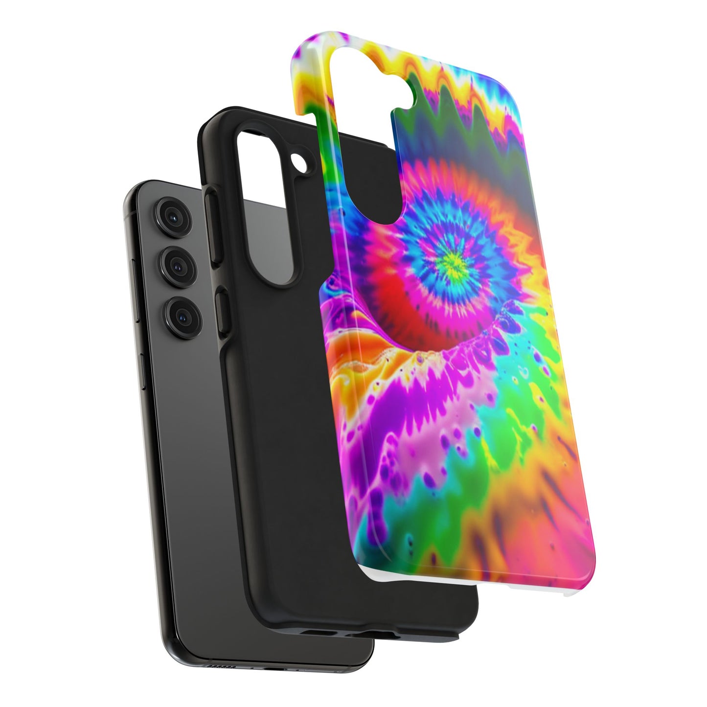 W Tie-Dye Wie-Wye (Tough iPhone Case)