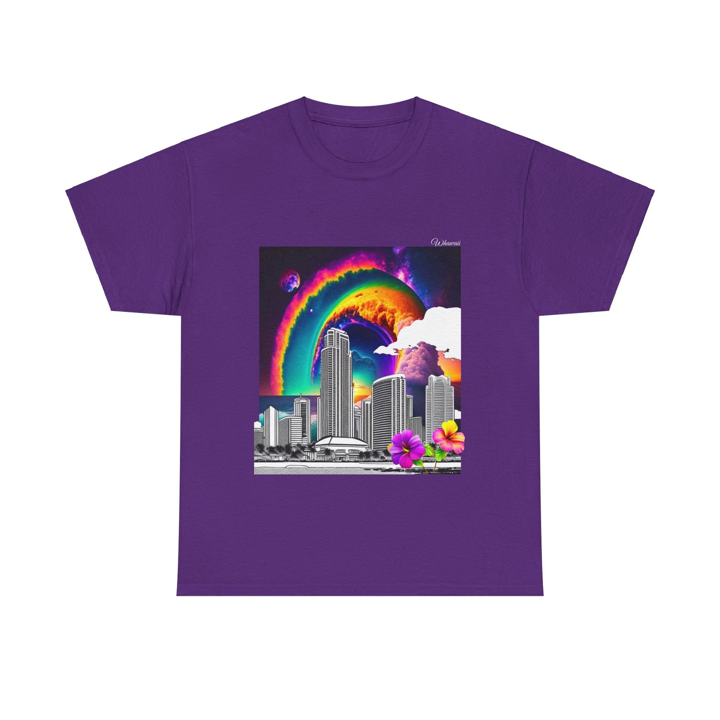 W Hawaii Wawaii (Unisex Heavy Cotton Tee)