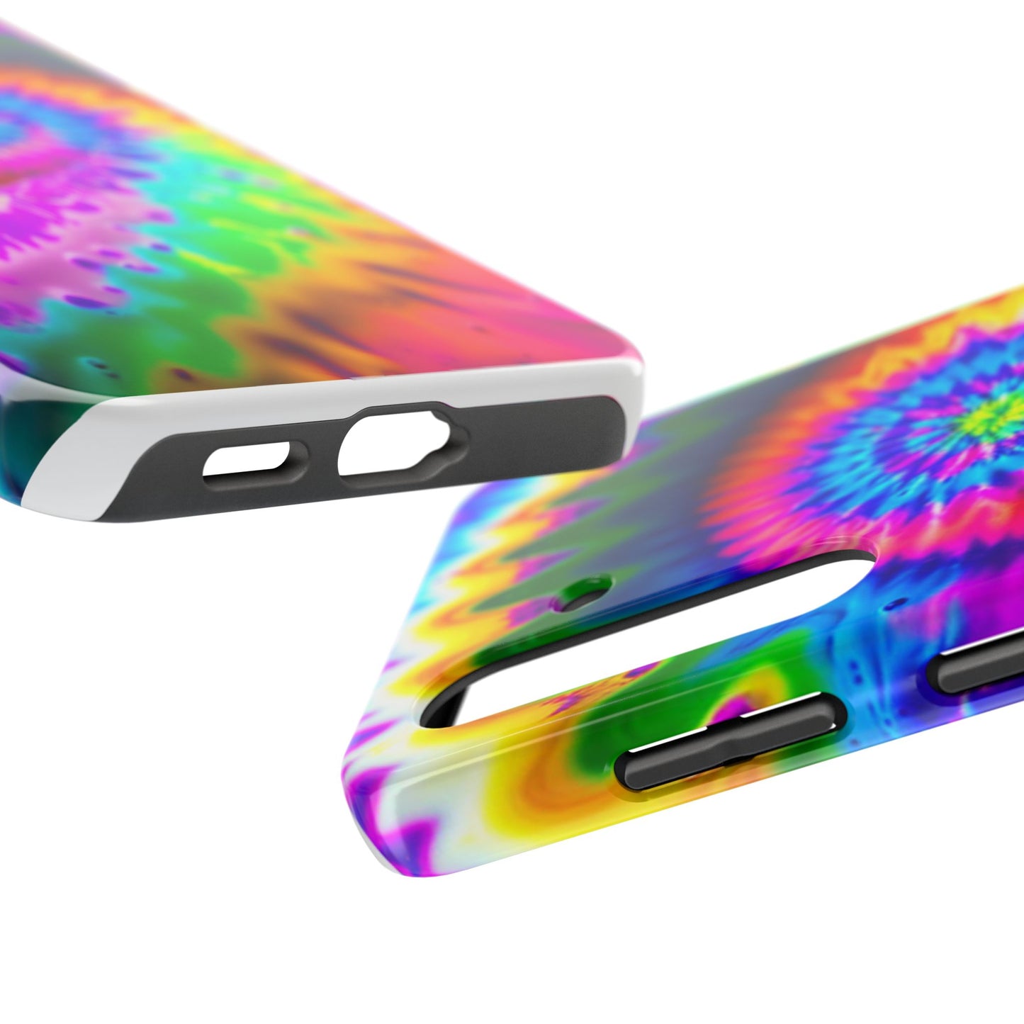 W Tie-Dye Wie-Wye (Tough iPhone Case)
