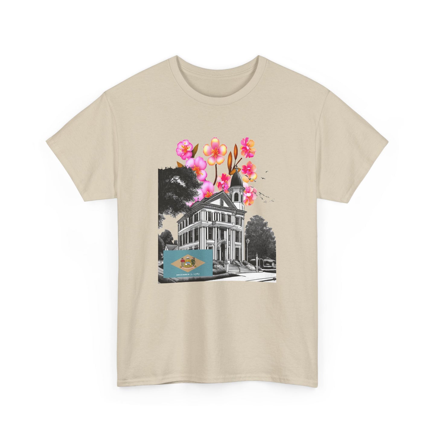 W Delaware Welaware (Unisex Heavy Cotton Tee)