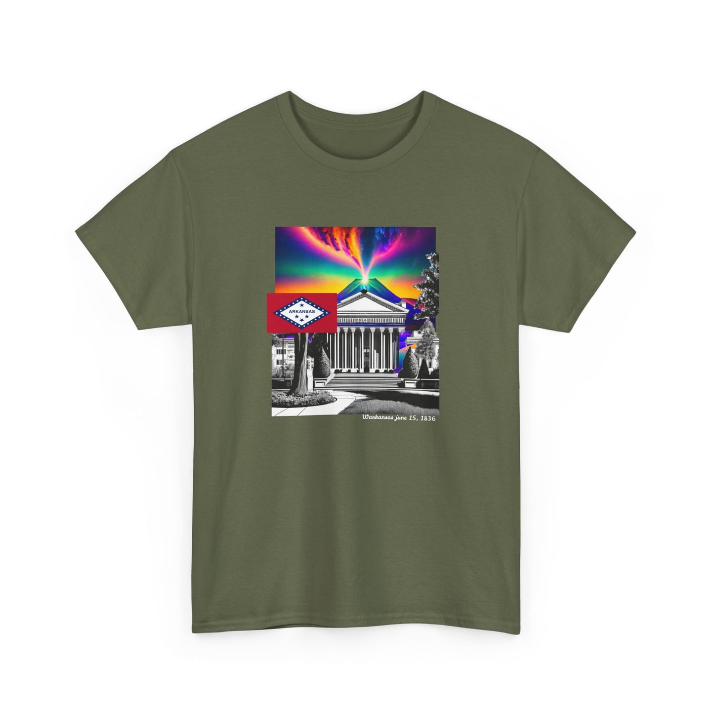 W Arkansas Warkansas (Unisex Heavy Cotton Tee)