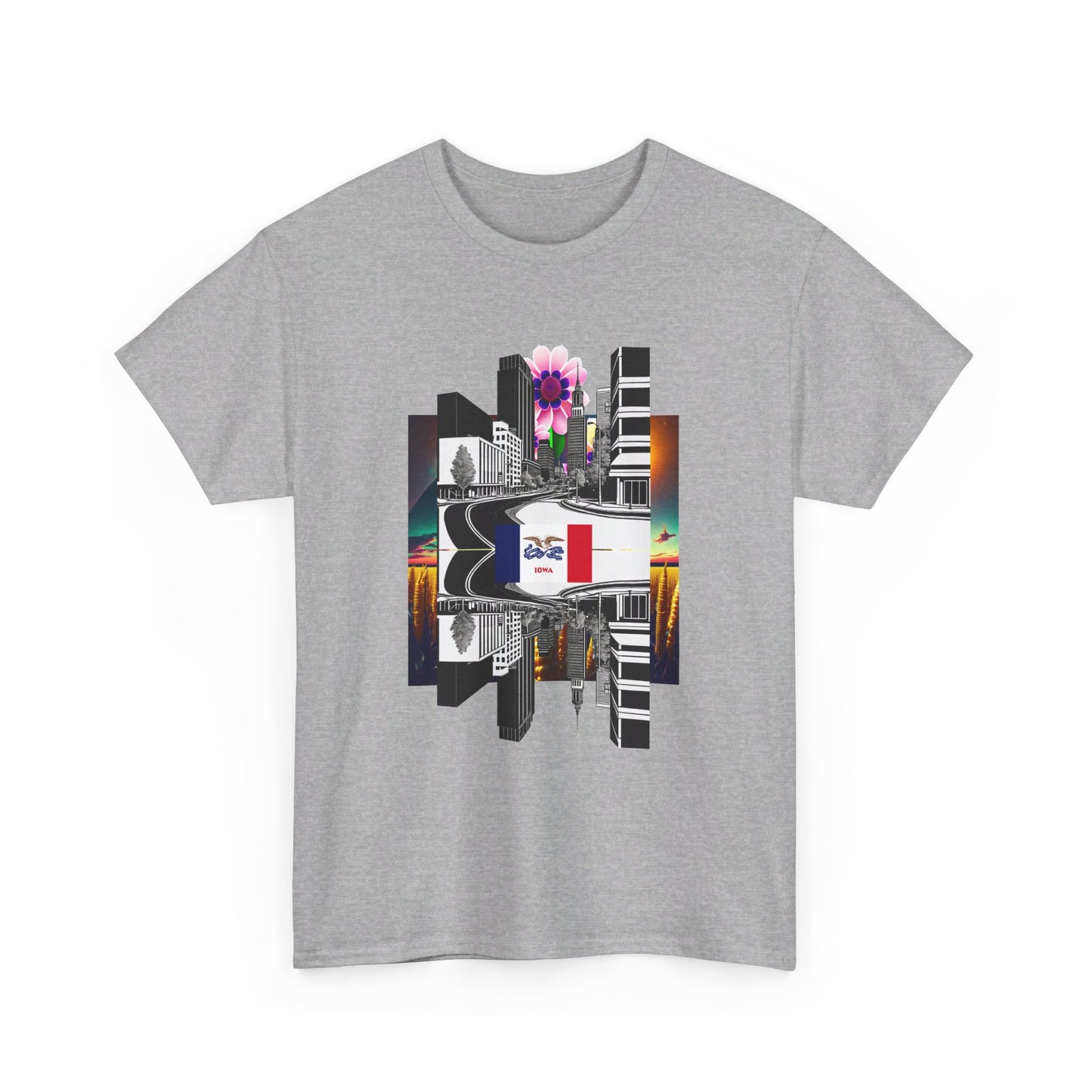 W Iowa Wiowa (Unisex Heavy Cotton Tee)