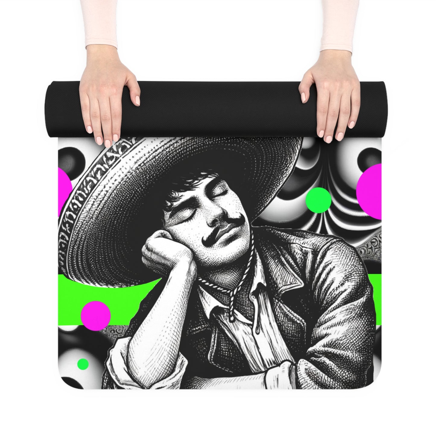 Sleepy Time (Rubber Yoga Mat)