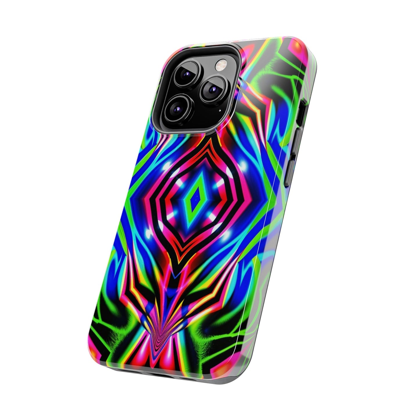 Infinite Neon (Tough iPhone Case)