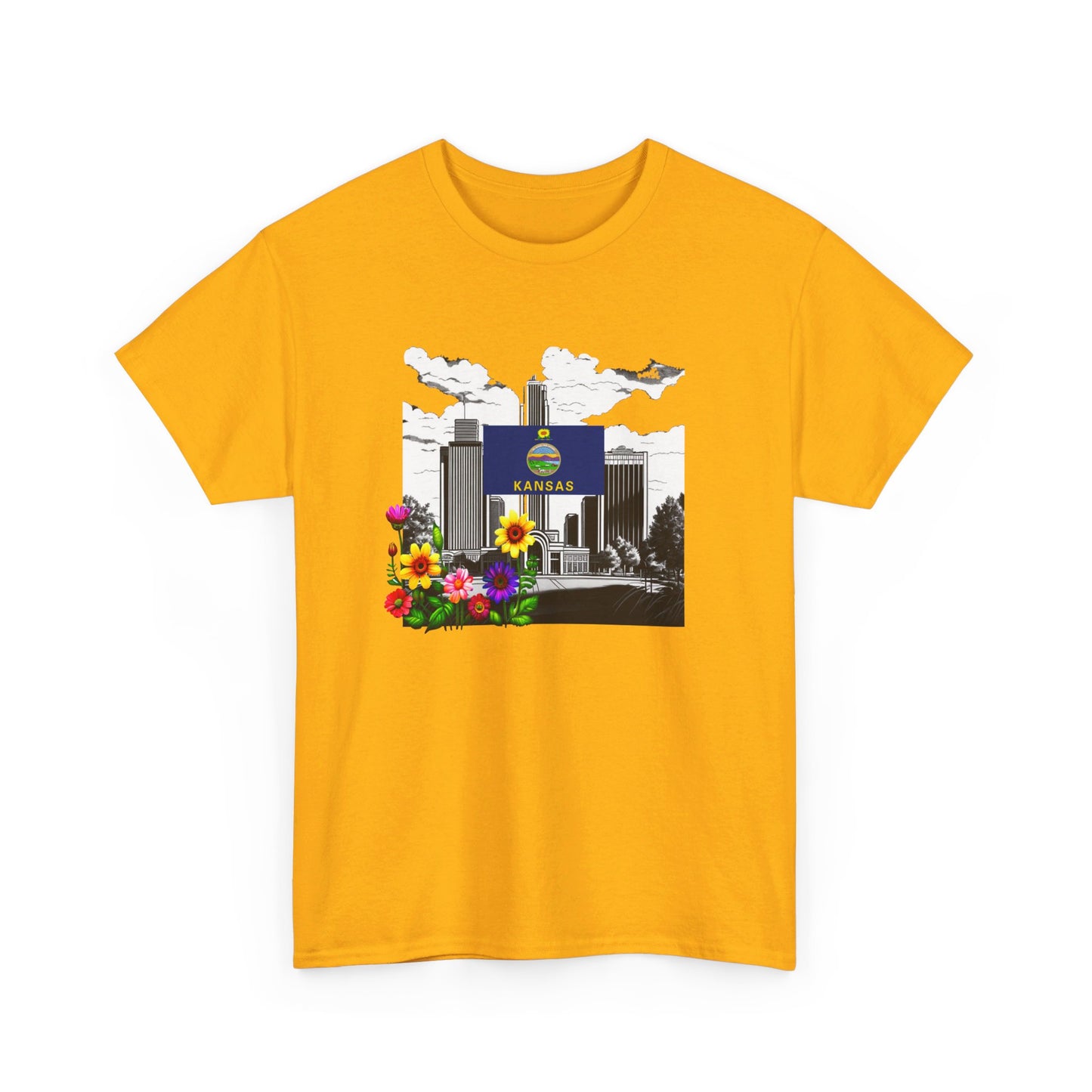 W Kansas Wansas (Unisex Heavy Cotton Tee)