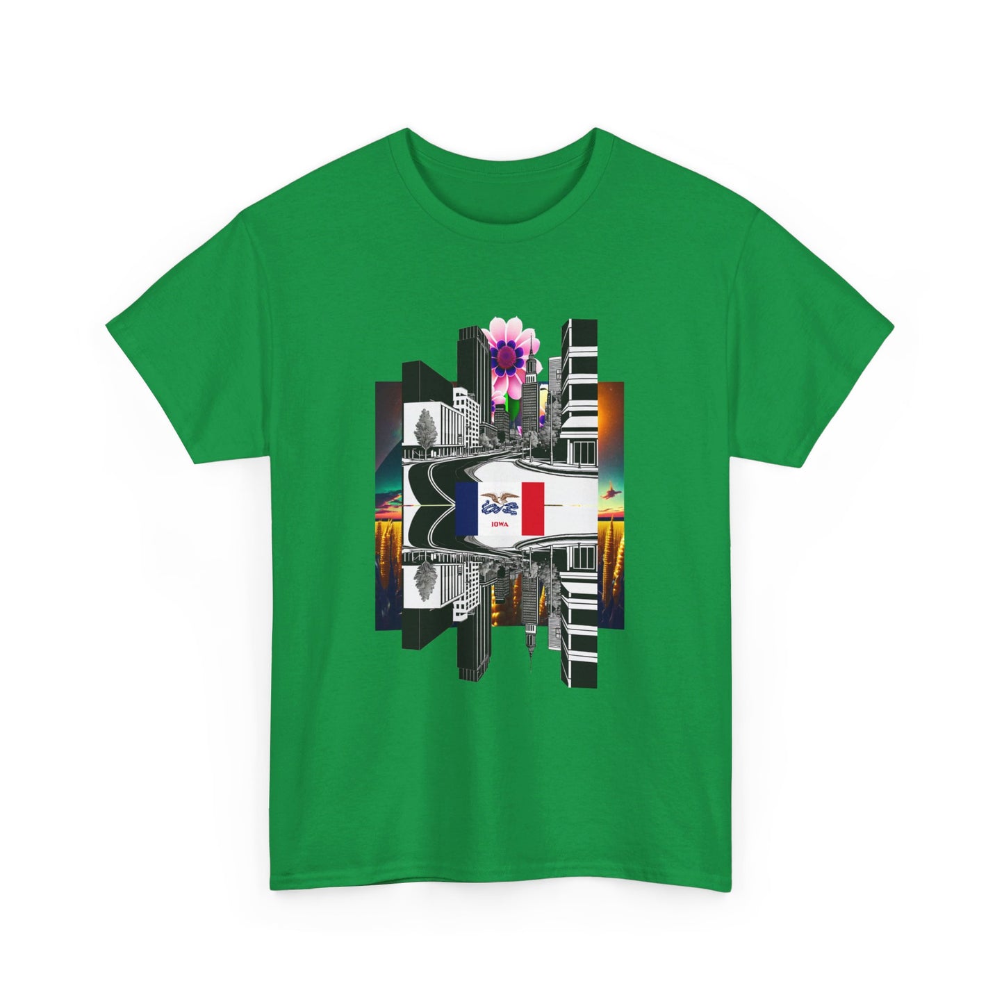 W Iowa Wiowa (Unisex Heavy Cotton Tee)