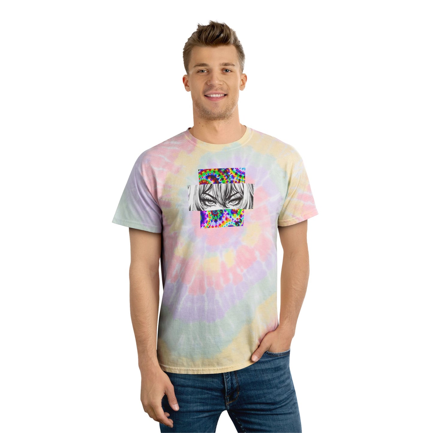 I'm not Tripping on those Shrooms (Tie-Dye Tee, Spiral)