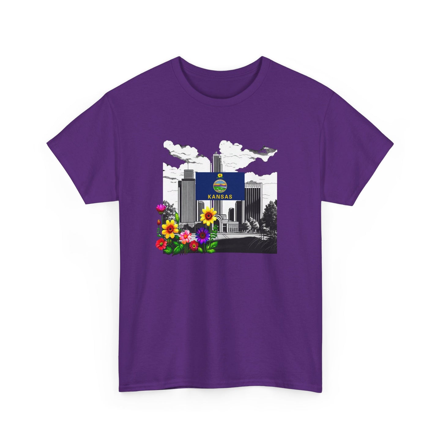 W Kansas Wansas (Unisex Heavy Cotton Tee)