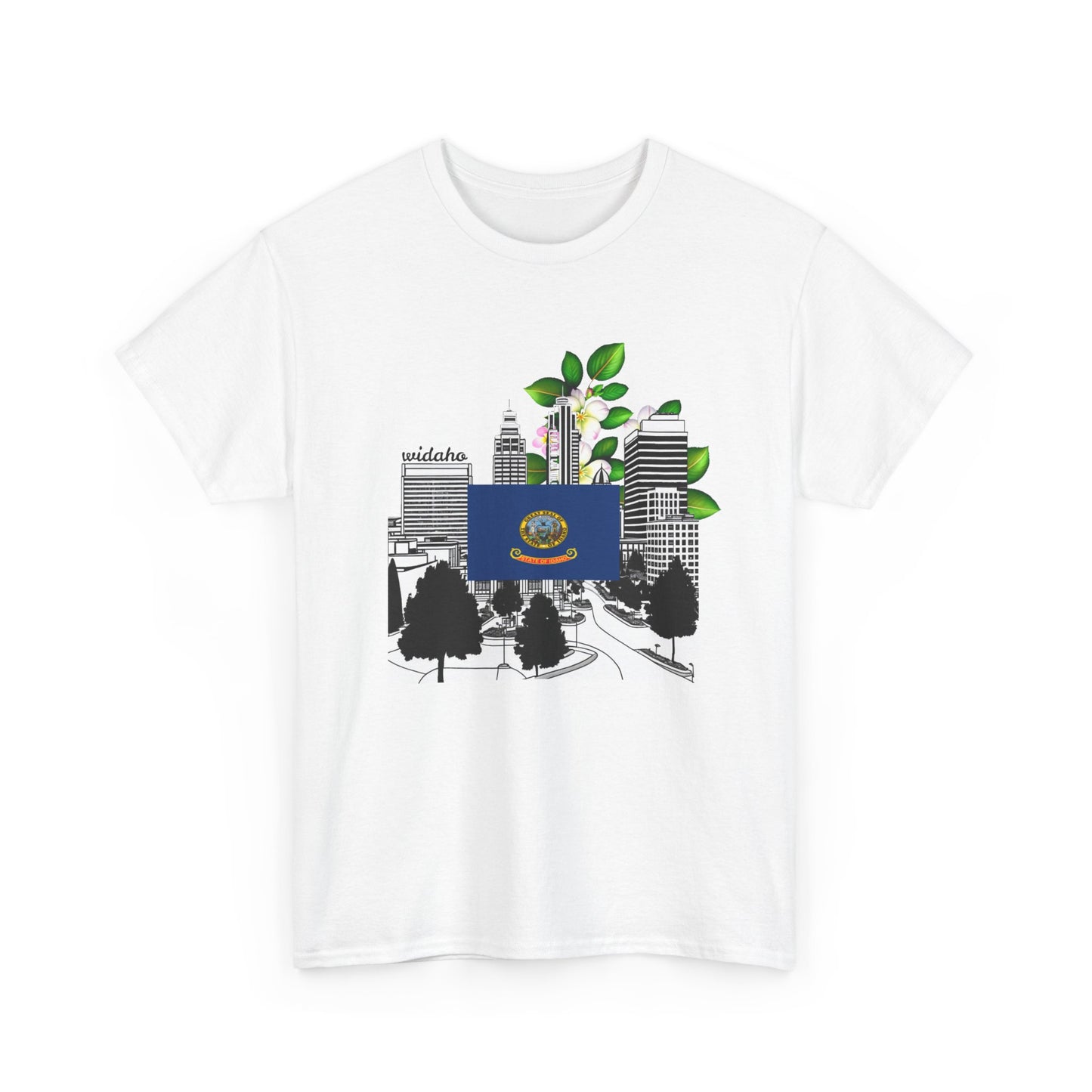 W Idaho Widaho (Unisex Heavy Cotton Tee)