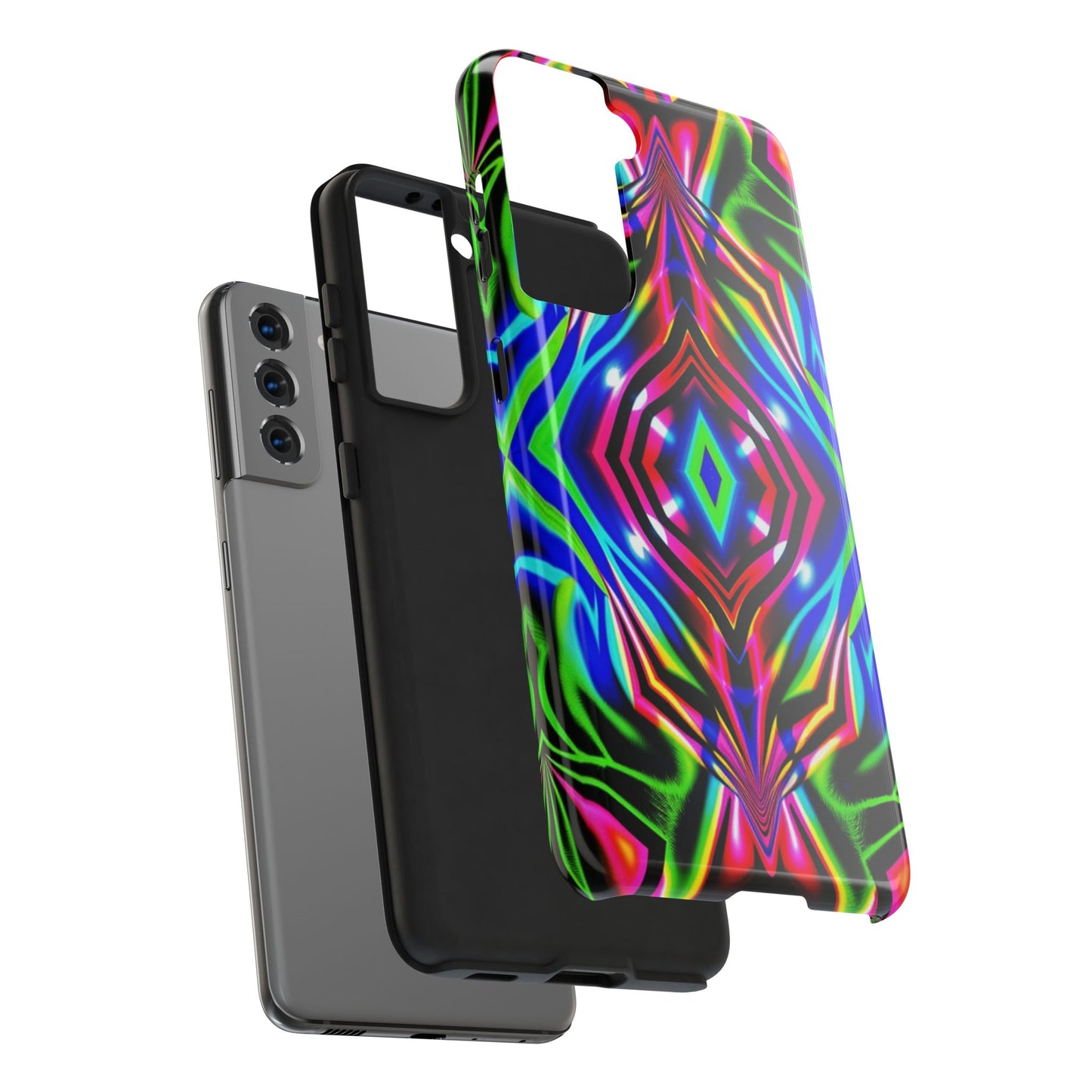 Infinite Neon (Tough iPhone Case)
