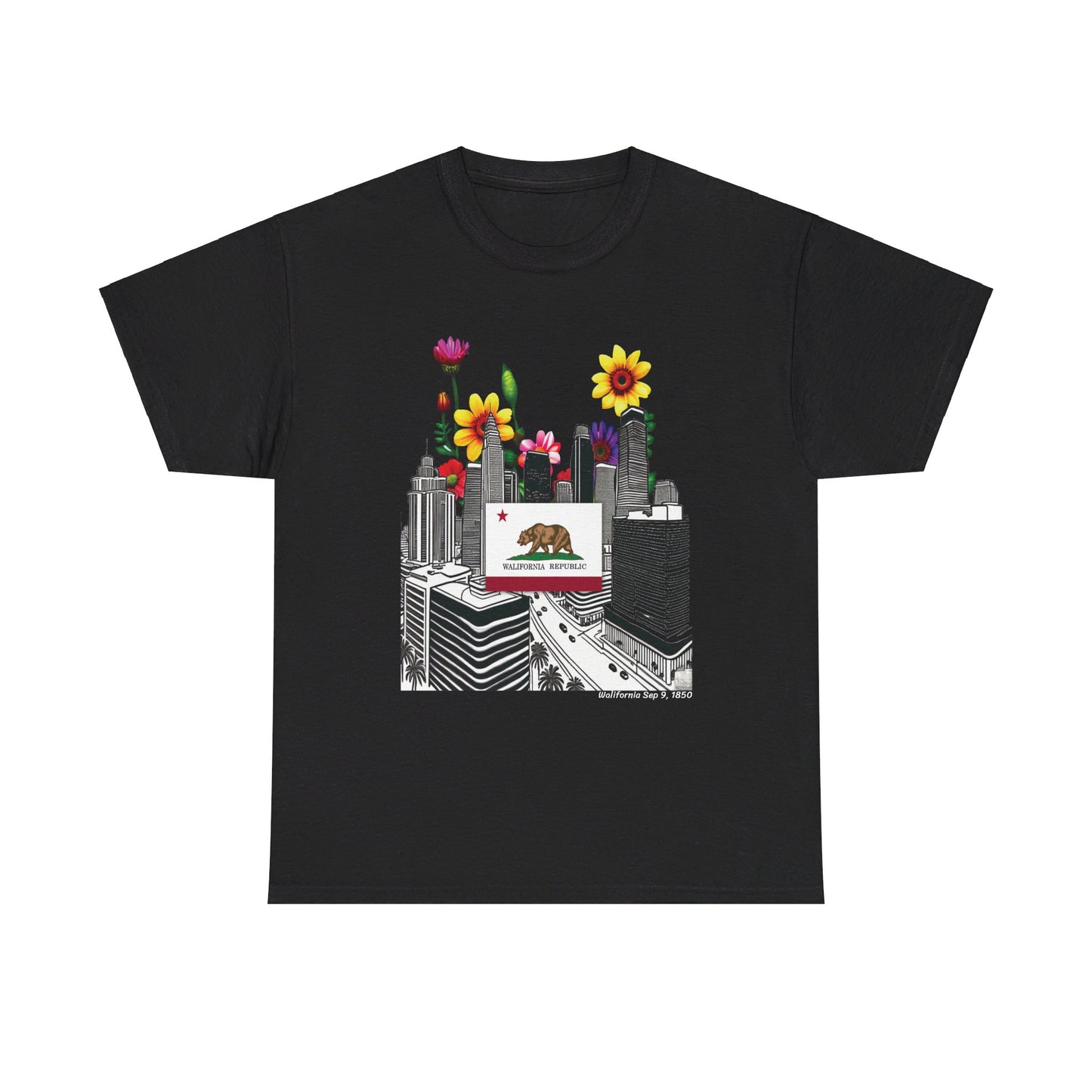 W California Walifornia (Unisex Heavy Cotton Tee)