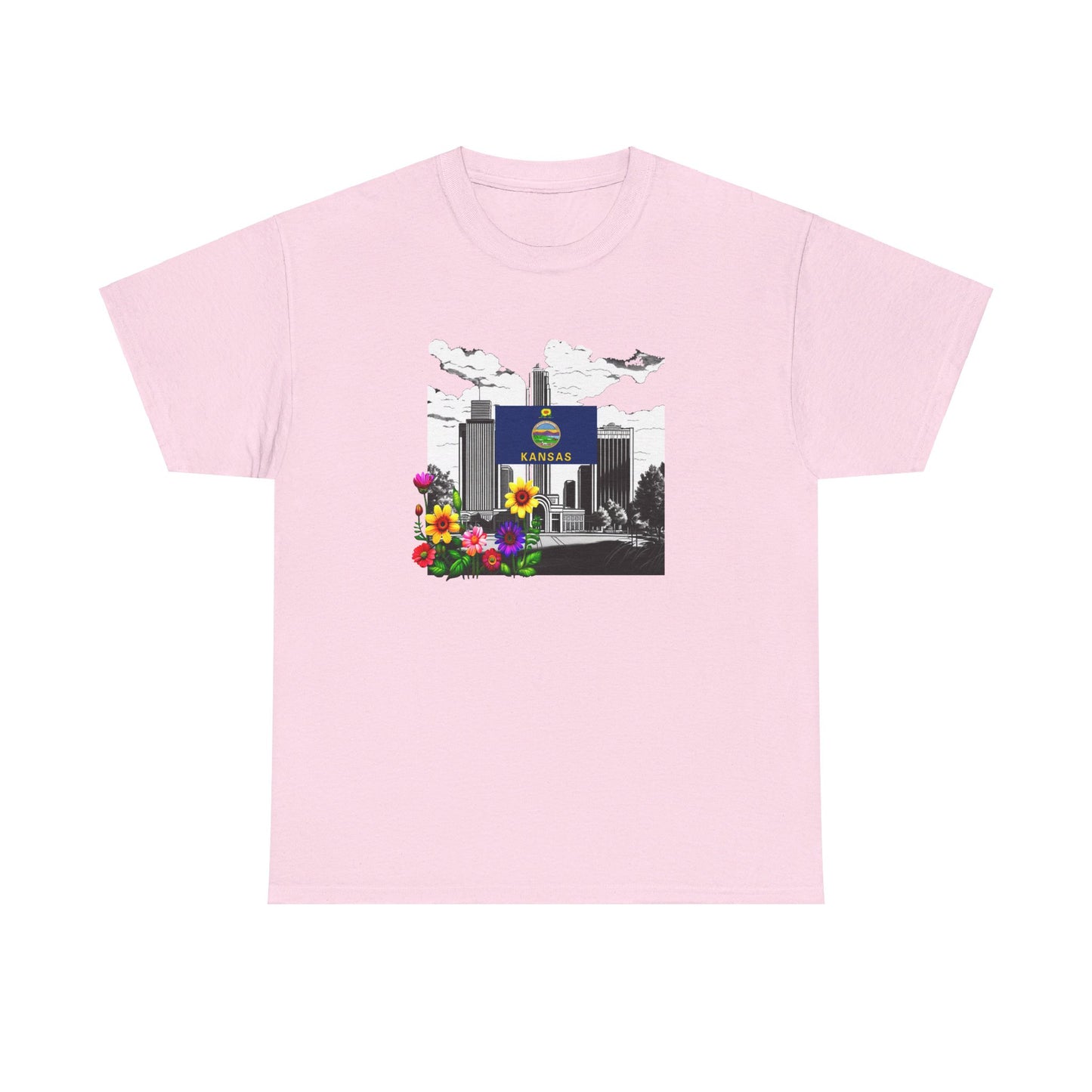 W Kansas Wansas (Unisex Heavy Cotton Tee)
