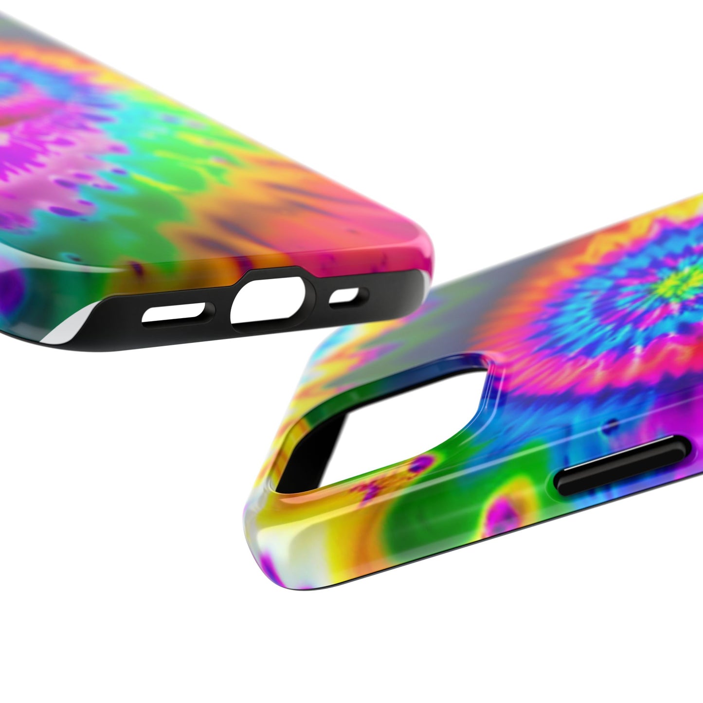 W Tie-Dye Wie-Wye (Tough iPhone Case)