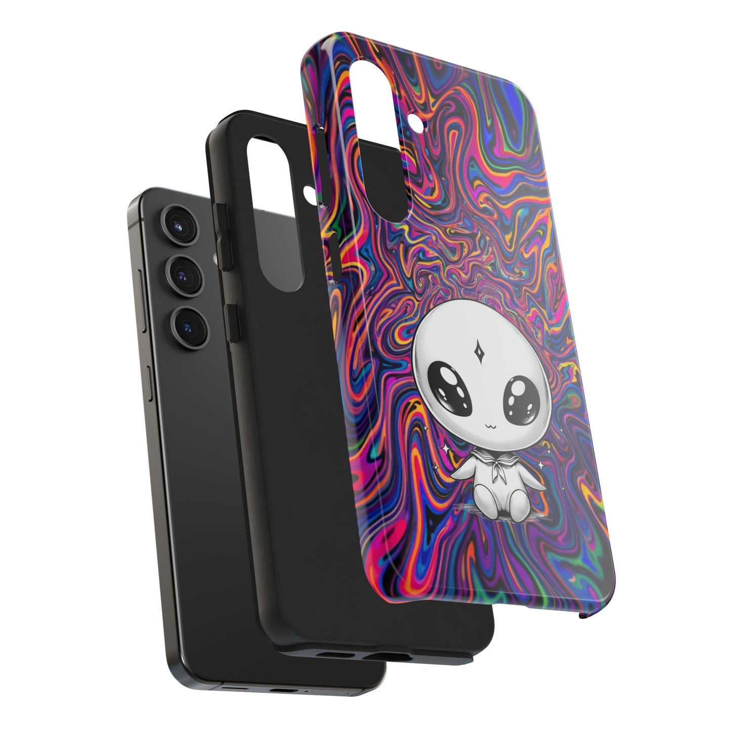 Kawaii Alien (Tough iPhone Case)
