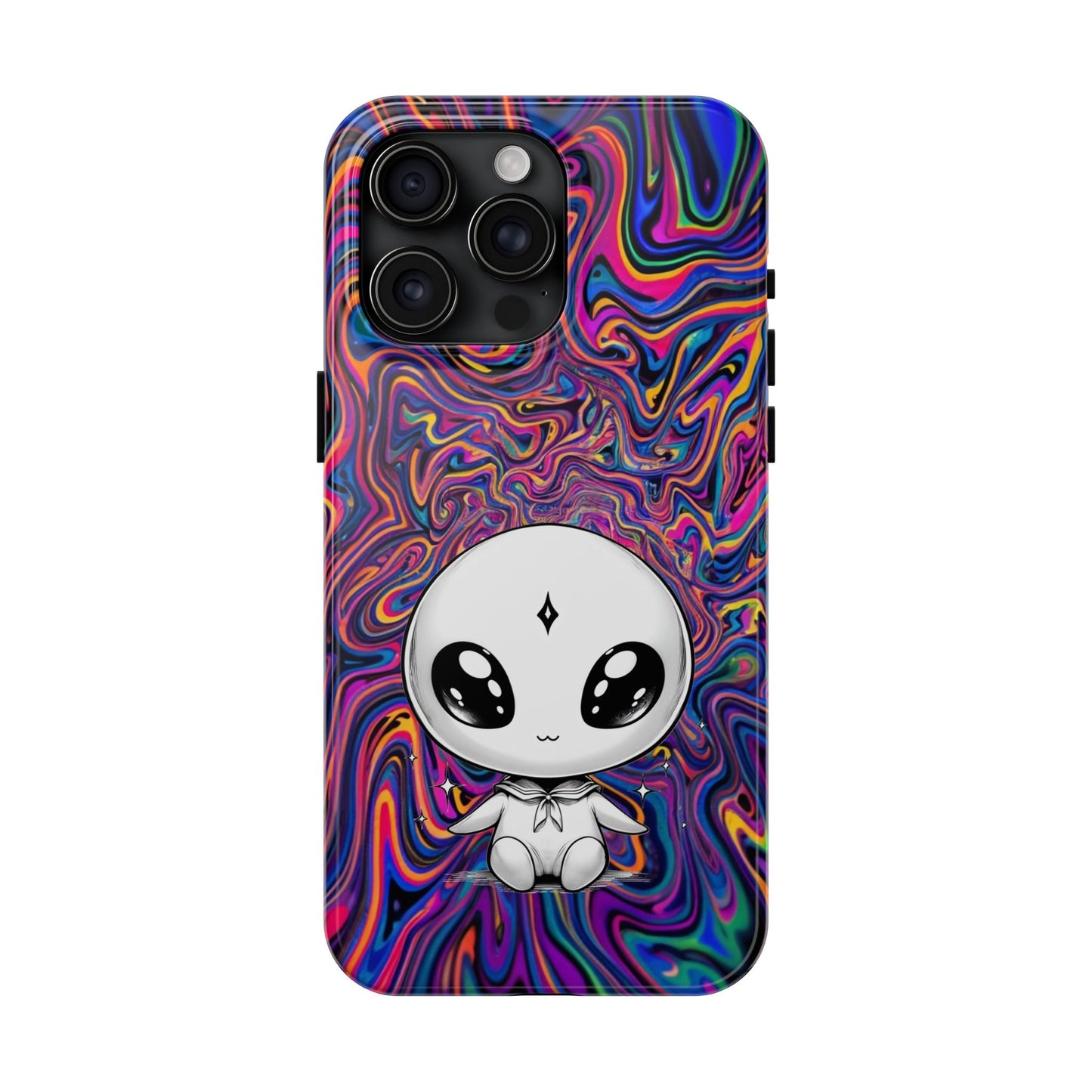 Kawaii Alien (Tough iPhone Case)
