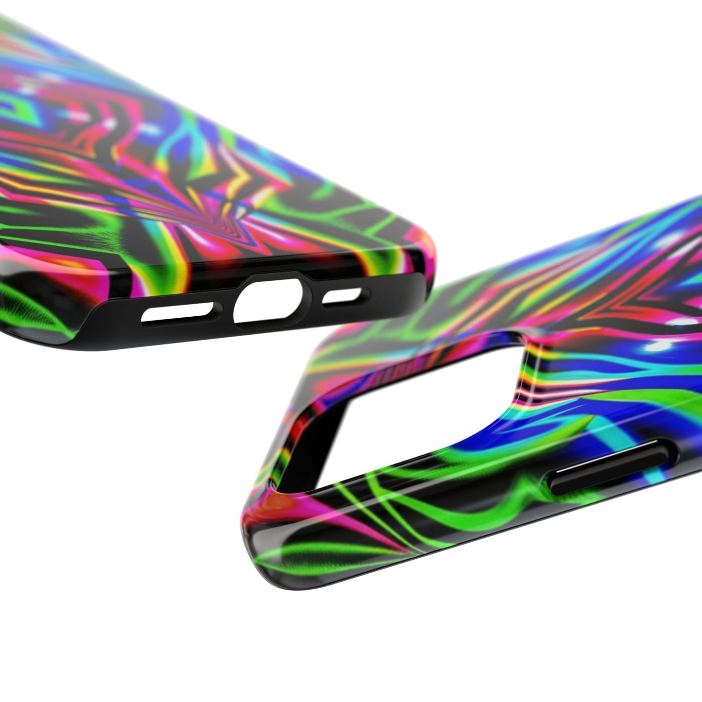 Infinite Neon (Tough iPhone Case)