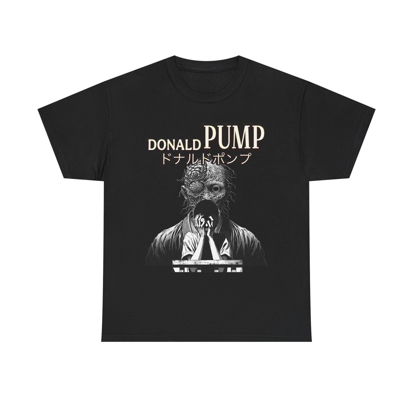 Donald Pumpドナルドポンプ Unisex Heavy Cotton Tee