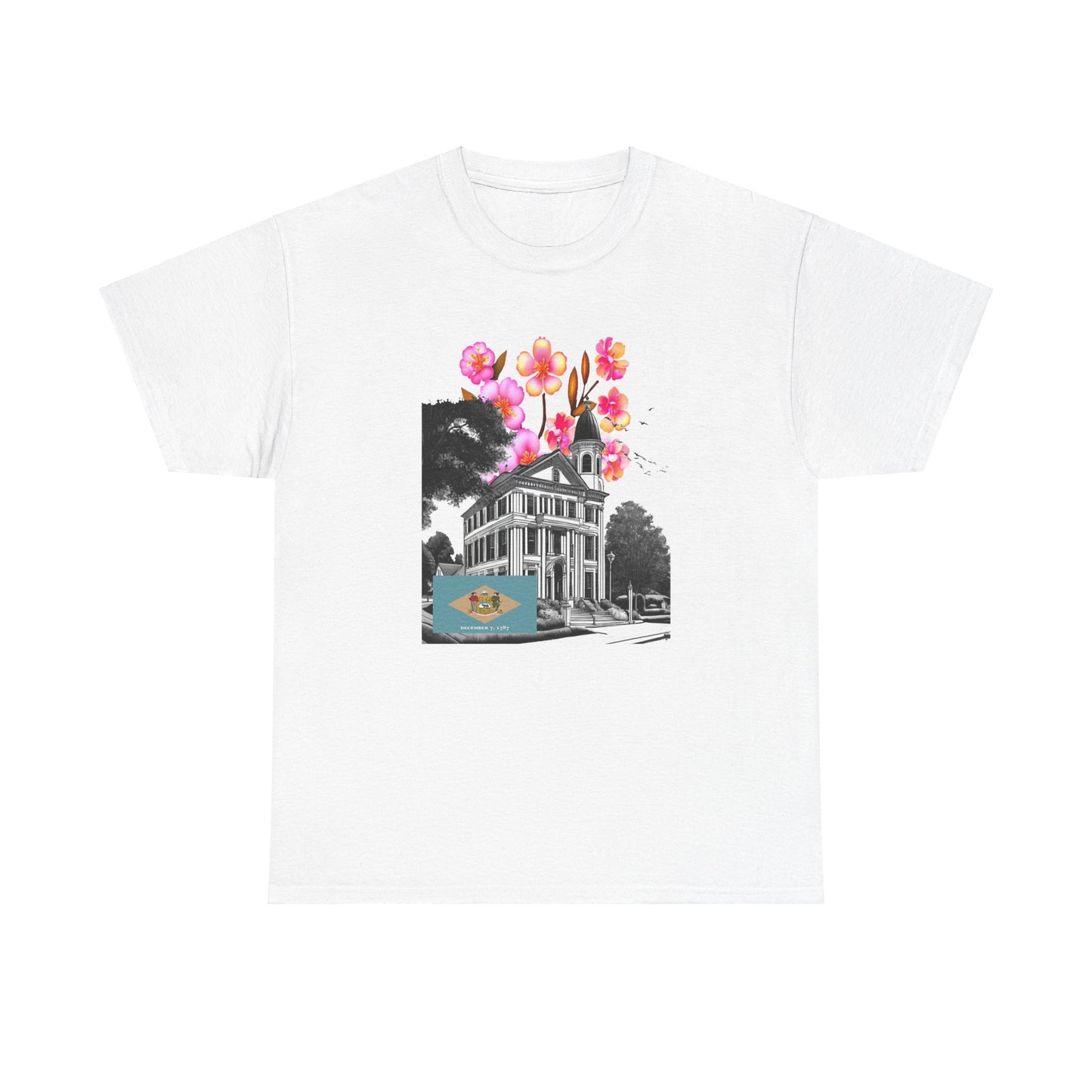W Delaware Welaware (Unisex Heavy Cotton Tee)