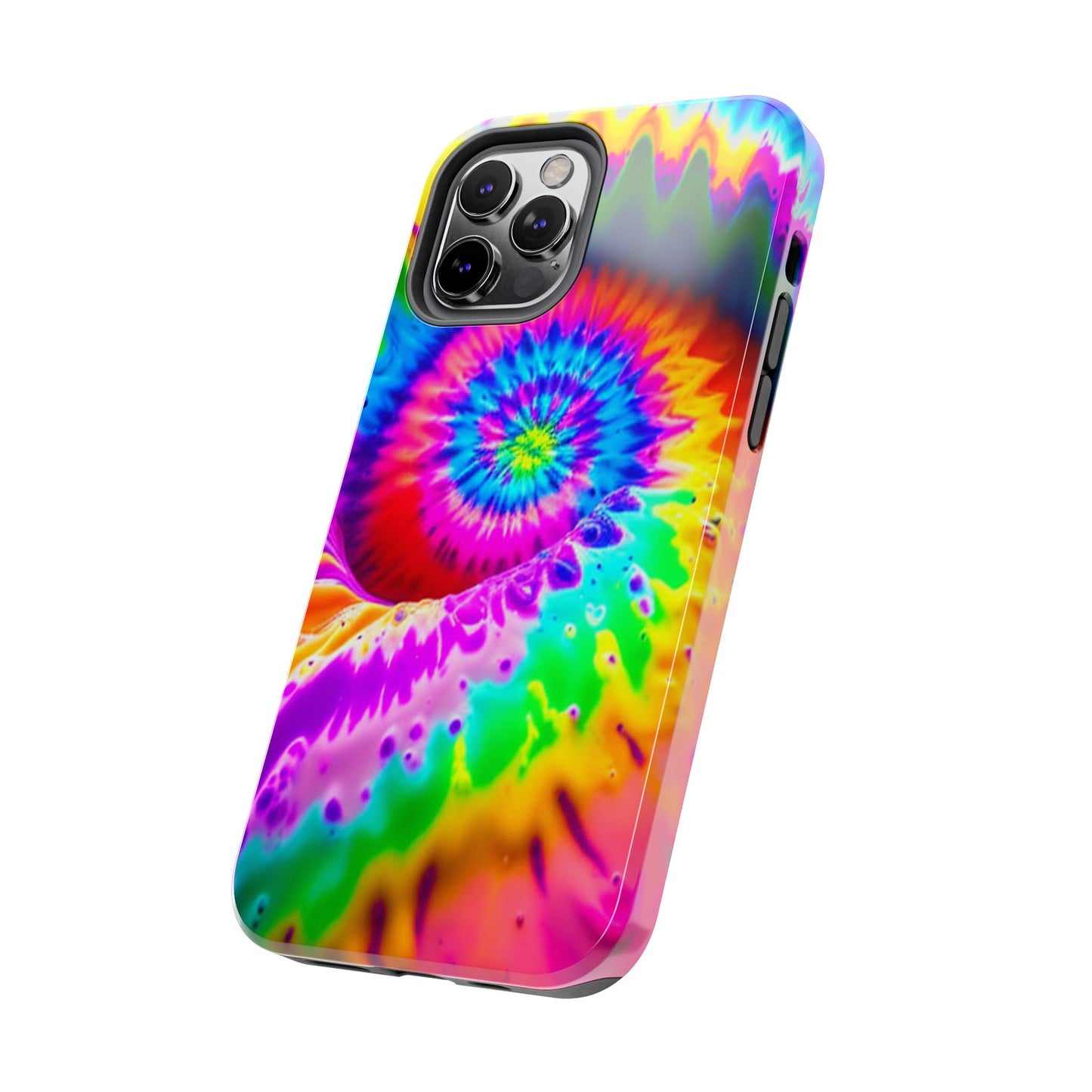 W Tie-Dye Wie-Wye (Tough iPhone Case)