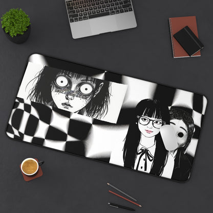 "Vivir es Morir" Death Cult News Channel (Desk Mat)