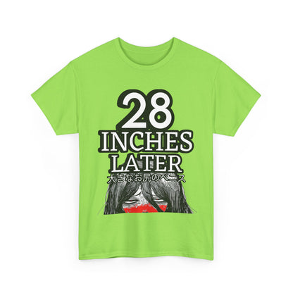 28 Inches laterインチ後 Unisex Heavy Cotton Tee