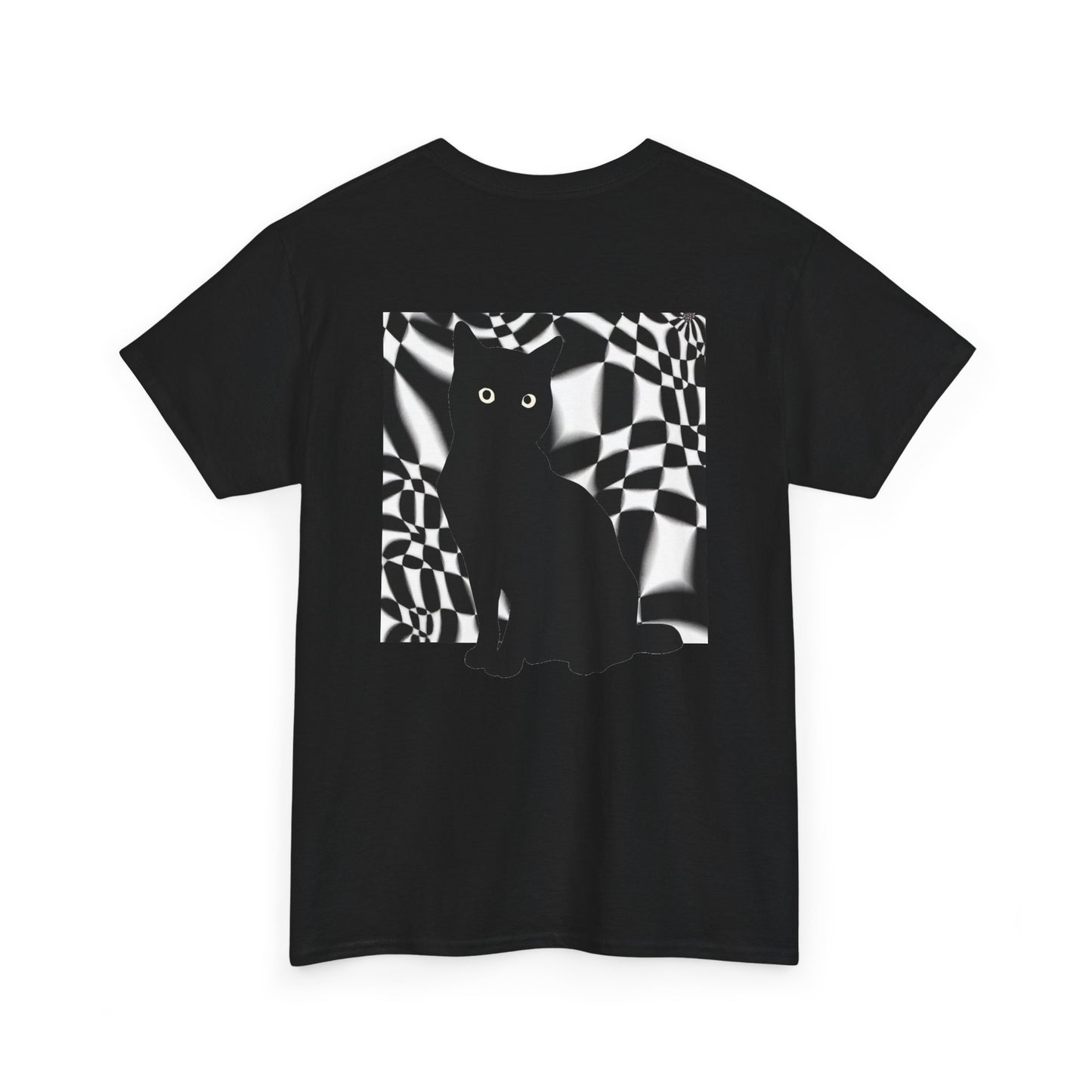Cute Cat Universes かわいい猫の世界 Unisex Heavy Cotton Tee
