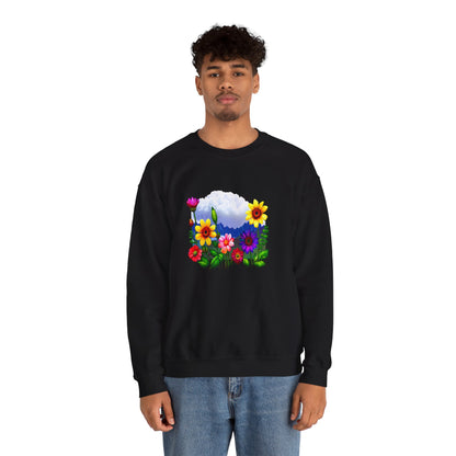 WildFlowers (Unisex Heavy Blend™ Crewneck Sweatshirt)