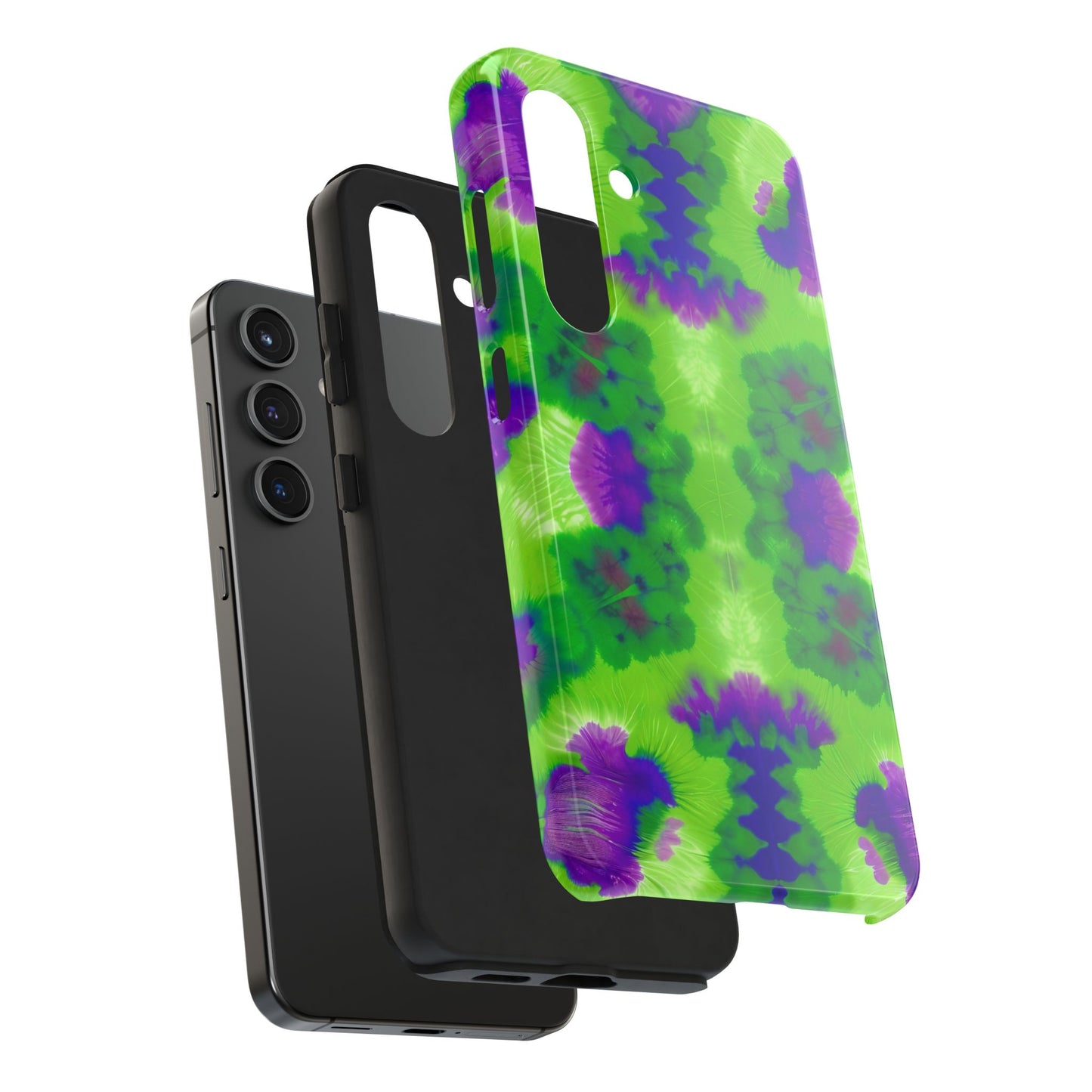 Green and Purple Madness (Tough iPhone/Galaxy Phone Case)