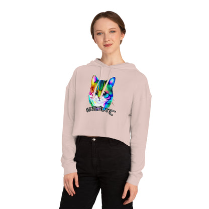 Notice Me (Women’s Cropped Hooded Sweatshirt)