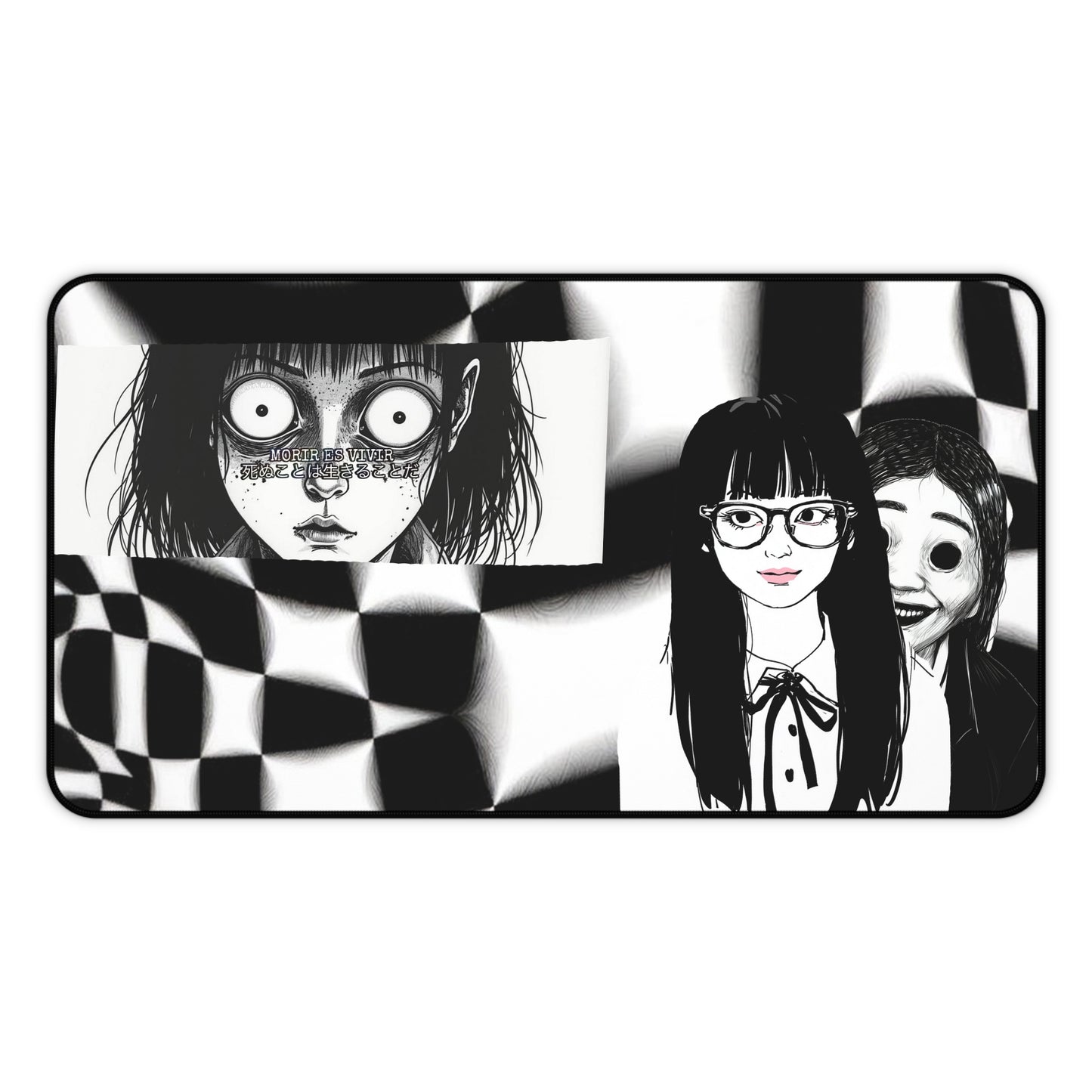 "Vivir es Morir" Death Cult News Channel (Desk Mat)