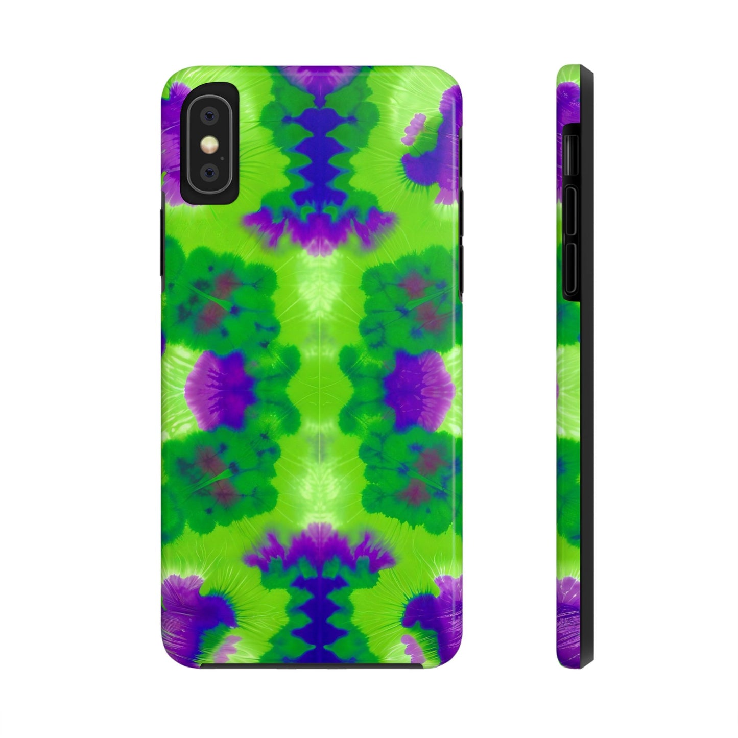 Green and Purple Madness (Tough iPhone/Galaxy Phone Case)