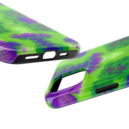 Green and Purple Madness (Tough iPhone/Galaxy Phone Case)