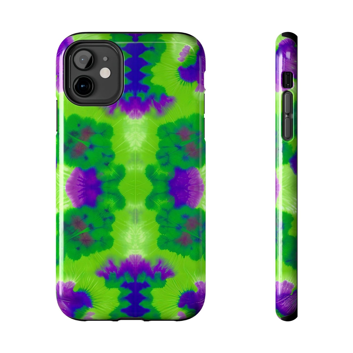 Green and Purple Madness (Tough iPhone/Galaxy Phone Case)