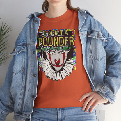 Torta Pounder 私は太った女性が大好きです Unisex Heavy Cotton Tee