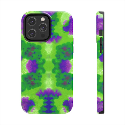 Green and Purple Madness (Tough iPhone/Galaxy Phone Case)