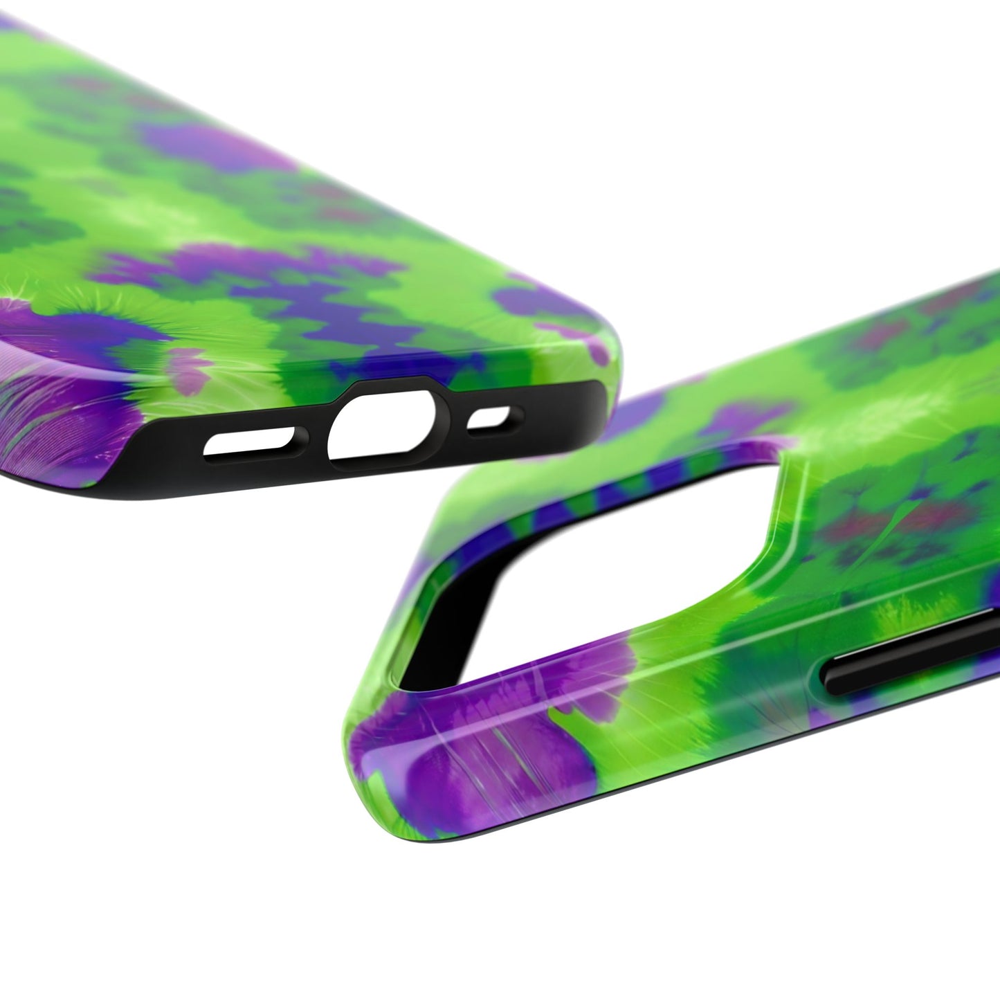 Green and Purple Madness (Tough iPhone/Galaxy Phone Case)