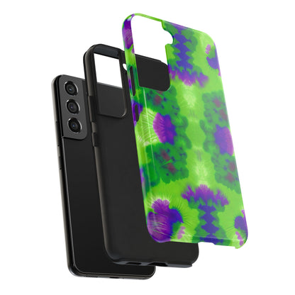 Green and Purple Madness (Tough iPhone/Galaxy Phone Case)