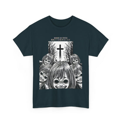 Morir es Vivir 死ぬことは生きることだ Unisex Heavy Cotton Tee