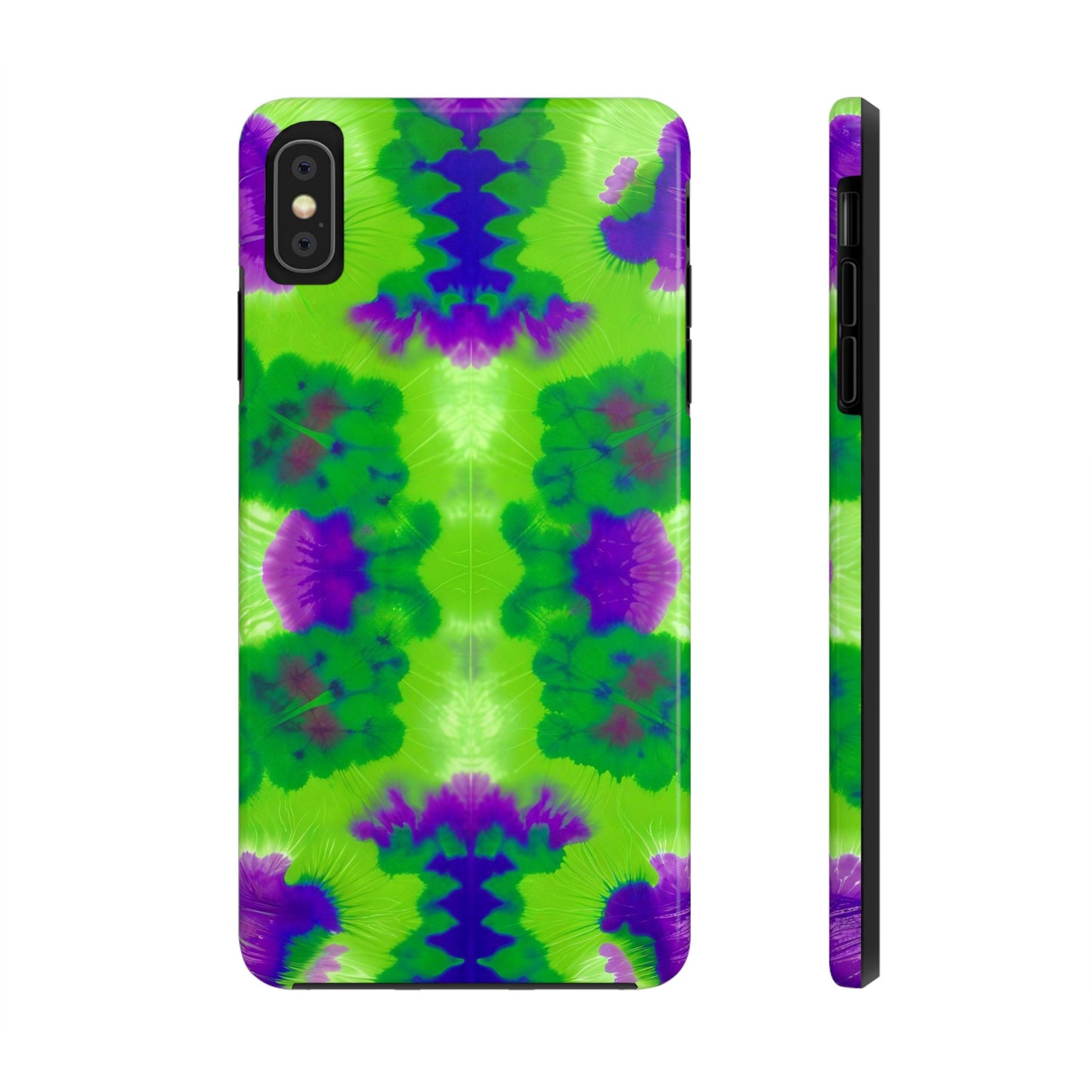 Green and Purple Madness (Tough iPhone/Galaxy Phone Case)