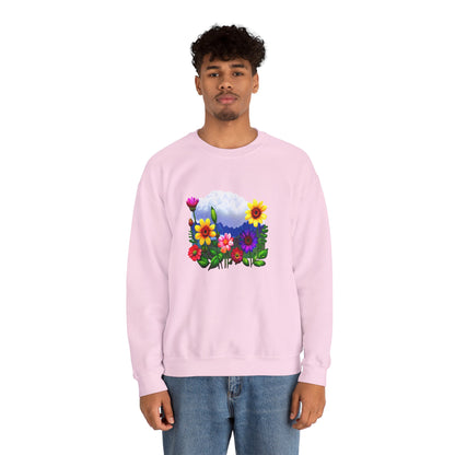 WildFlowers (Unisex Heavy Blend™ Crewneck Sweatshirt)