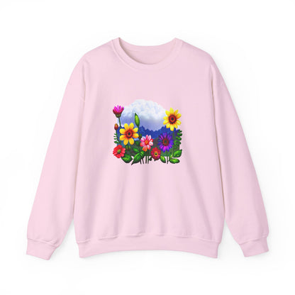WildFlowers (Unisex Heavy Blend™ Crewneck Sweatshirt)