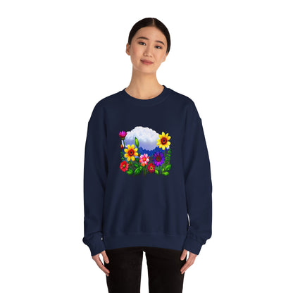 WildFlowers (Unisex Heavy Blend™ Crewneck Sweatshirt)