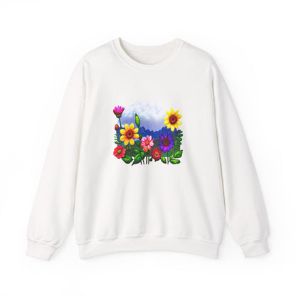 WildFlowers (Unisex Heavy Blend™ Crewneck Sweatshirt)