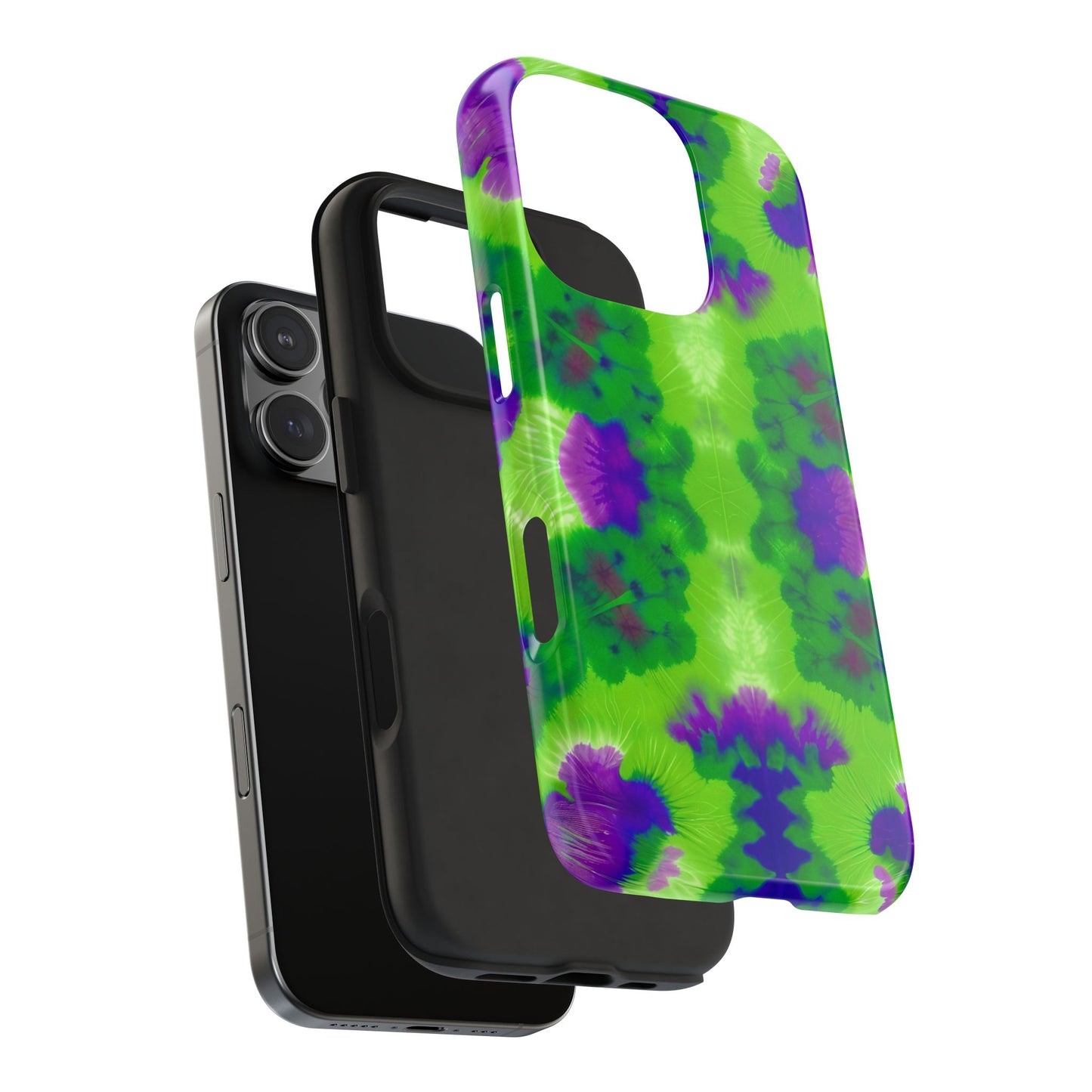 Green and Purple Madness (Tough iPhone/Galaxy Phone Case)